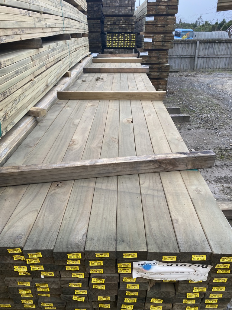 DECK MERCH H3.2 100x40(90x35) SMTH(6.0MTR)