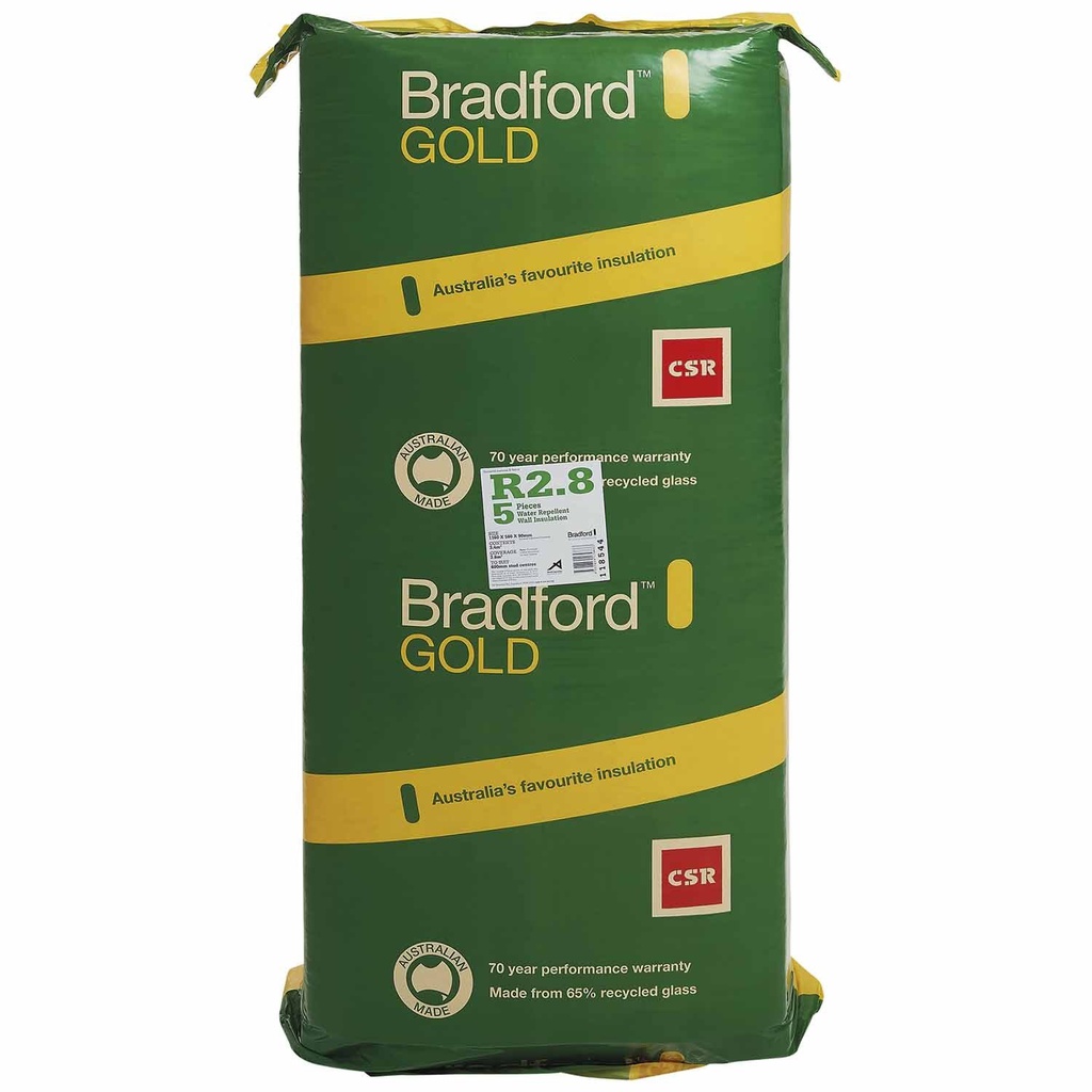 BRADFORD R2.8 WALL (3.4SQM) {5} 90MM X 1160X580