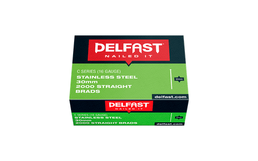 DELFAST S/S FINISHING STRGHT 30mm 2000