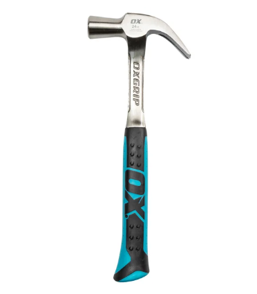 OX PRO ONE PIECE CLAW HAMMER 20OZ / 560G