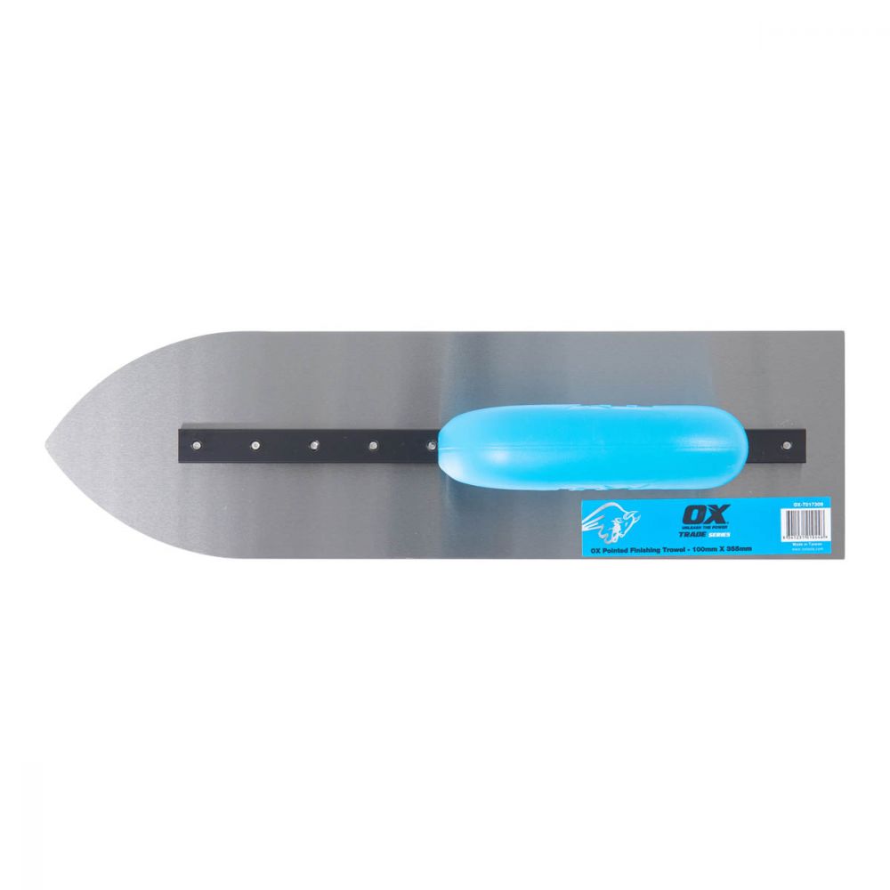 OX TRADE 115X450MM POINT FINISHING TROWEL