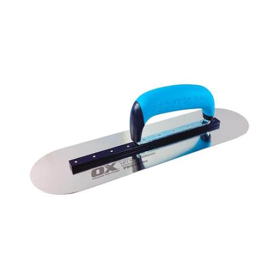 OX PRO 110X450MM SS POOL TROWEL RIGID