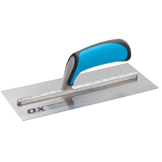 OX PRO 120X280MM SS SQ FINISHING TROWEL