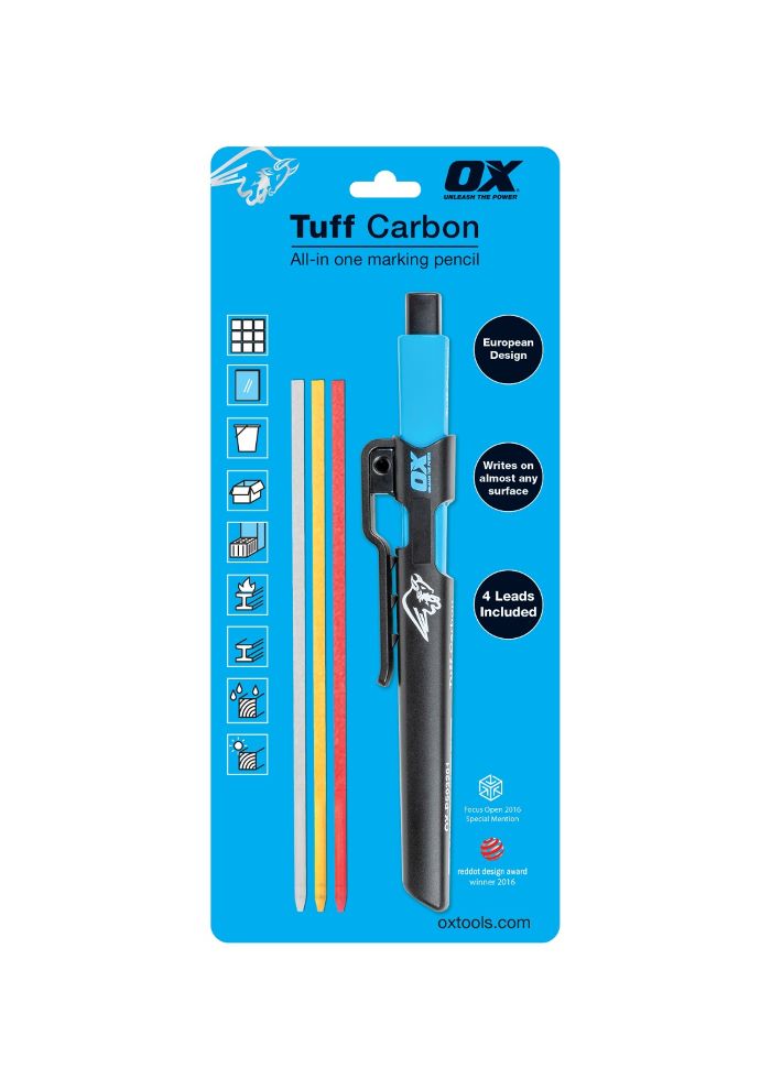 OX TUFF CARBON MARKING PENCIL VALUE PK