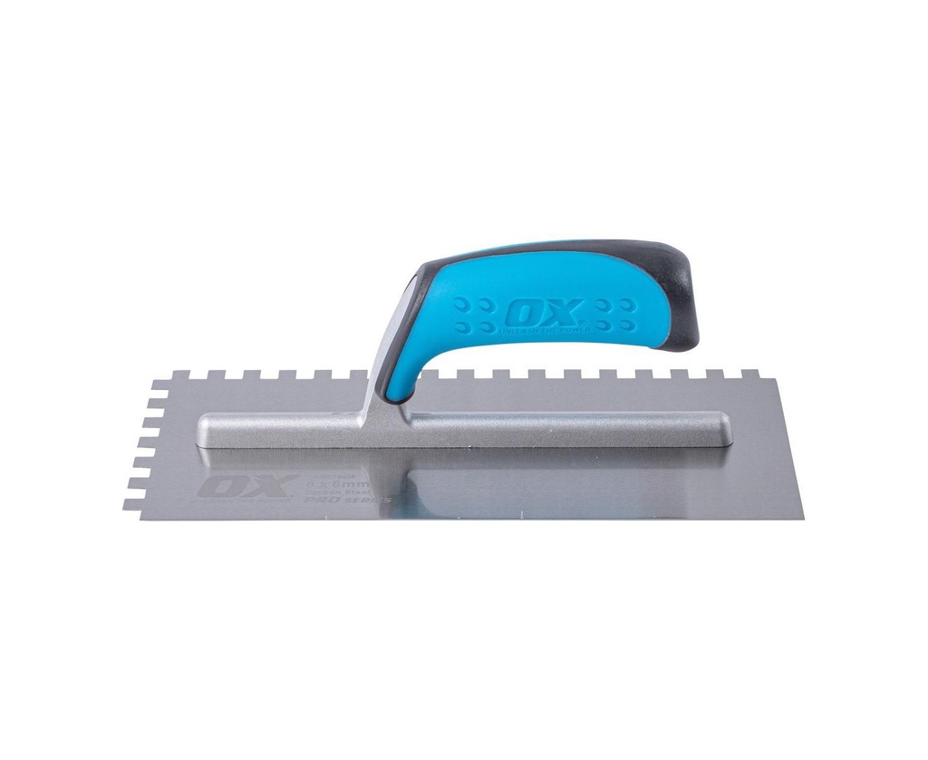 OX PROFESSIONAL 8X8 NOTCH TROWEL