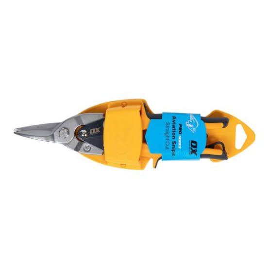 OX PRO AVIATION TIN SNIPS STRAIGHT CUT