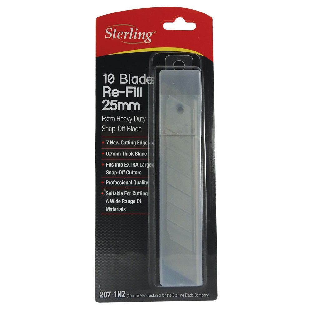 STERLING BLADES 25mm 10 PACK