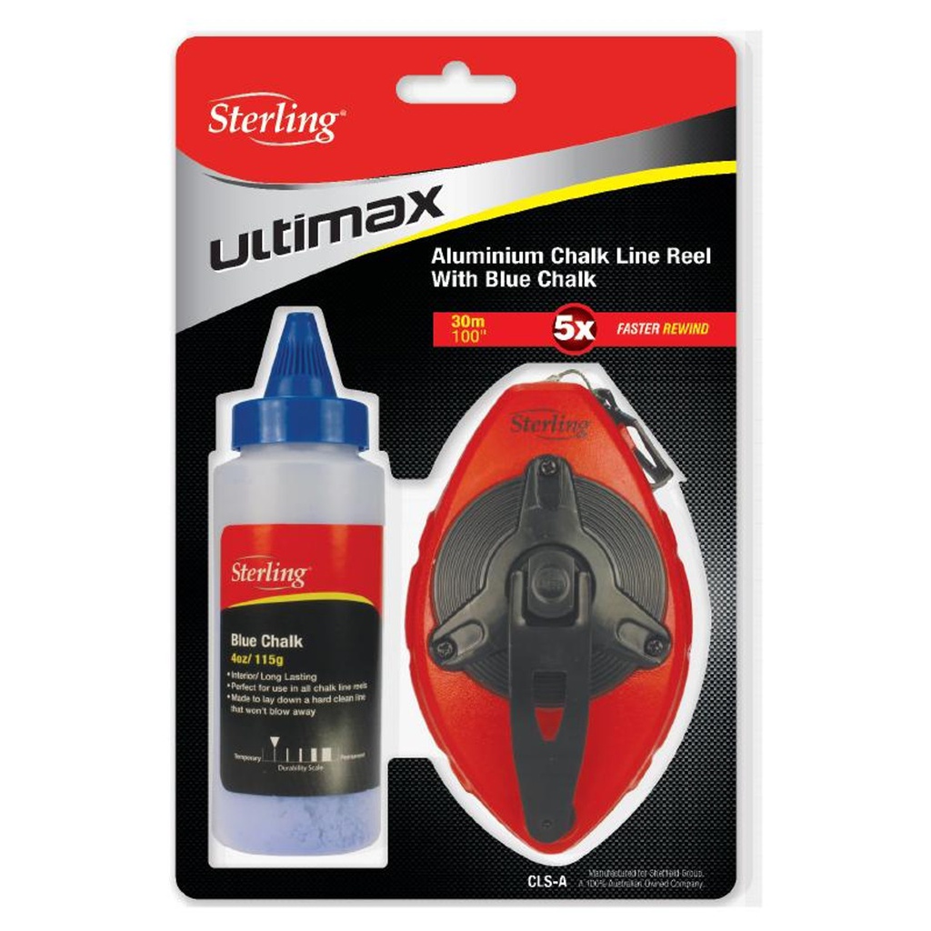 CHALK LINE ALUMINIUM SET (ALPHA)