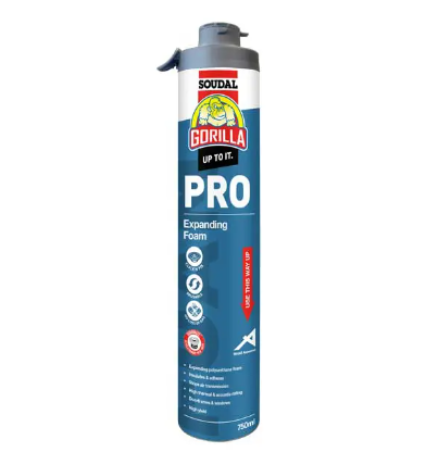 SOUDAL GORILLA PRO EXPANDING FOAM 750ML CLICK