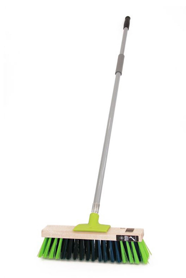 BROWNS 355MM GARDEN BROOM COMPLETE PR644