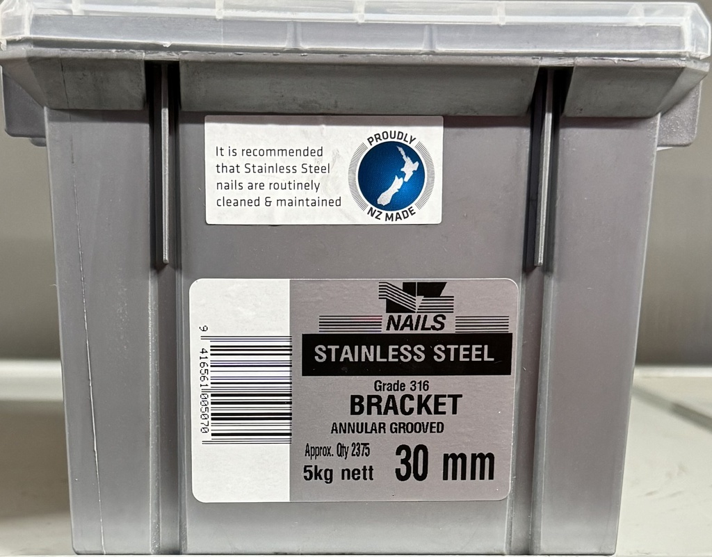 NAIL 5KG 30MM PRODUCT STAINLESS A/G