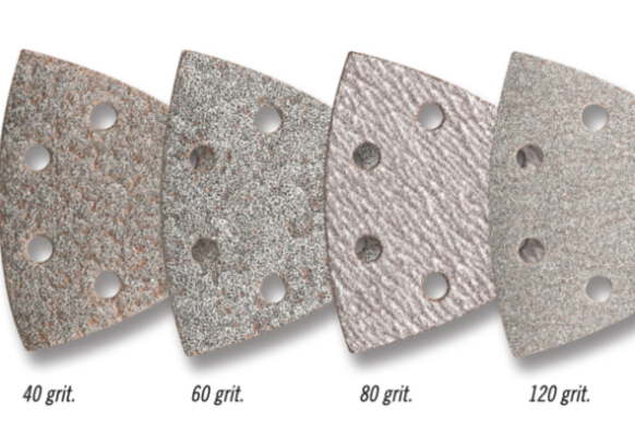 TUSK MULTI TOOL TRI SAND 80GRIT 10PC PK