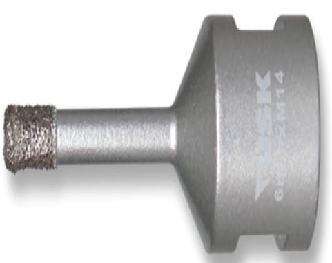 TUSK PORCELAIN DRILL VB CORE BITS 8mm x M14