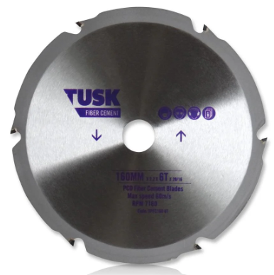 SAW BLADE TUSK PCD FIBER CEMENT 254mm