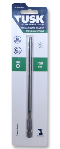 TUSK TORISON BITS SQ2 150mm 1pc