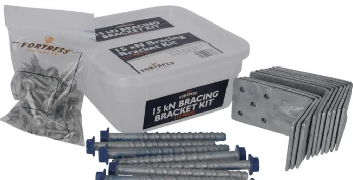 BRACE 15KN BRACKET KIT (10 PACK)