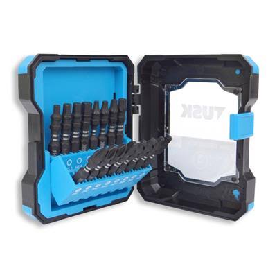 TUSK TORSION BITS 50mm 16pc KIT (BLACK)
