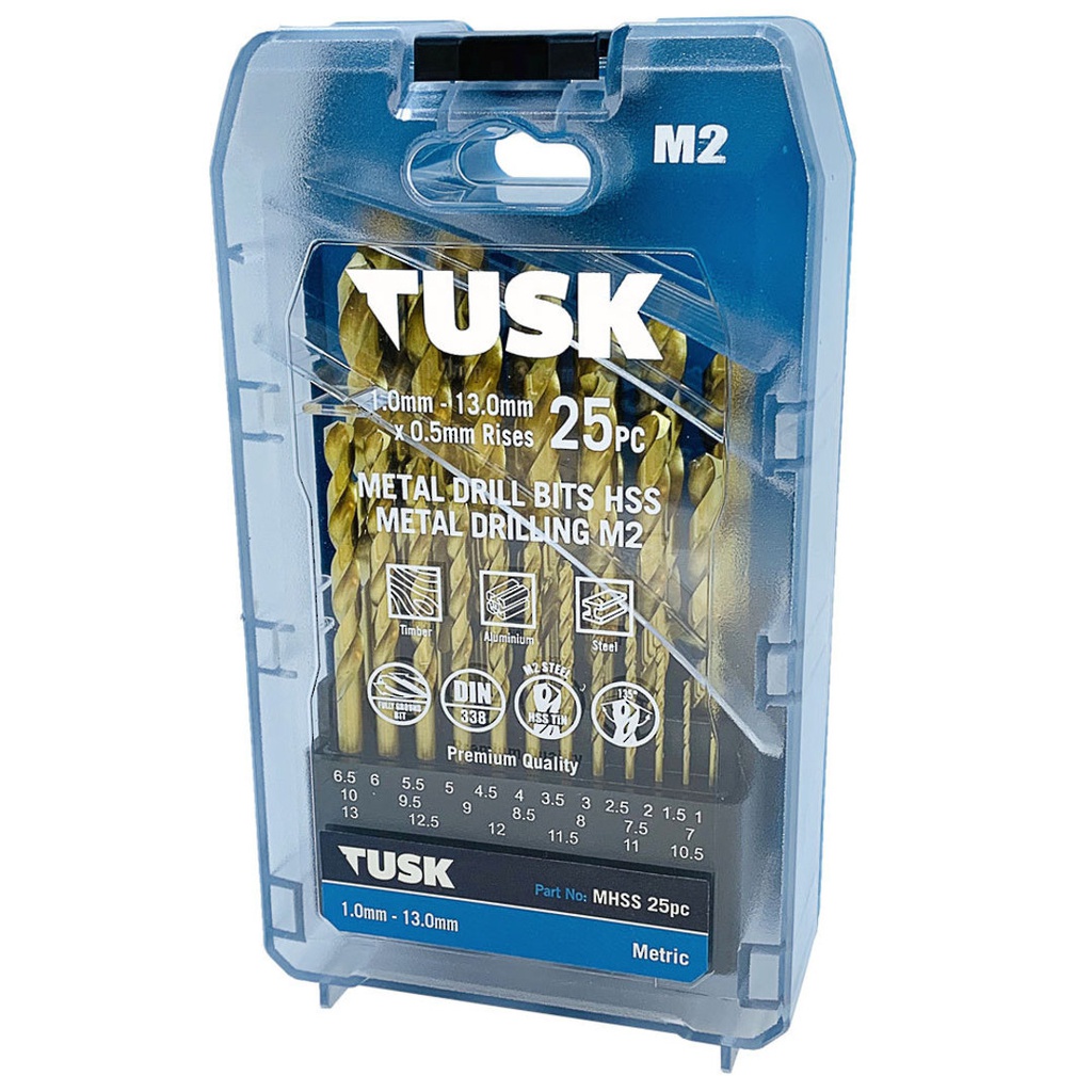 TUSK TORSION/DRILL BIT 28pc SET