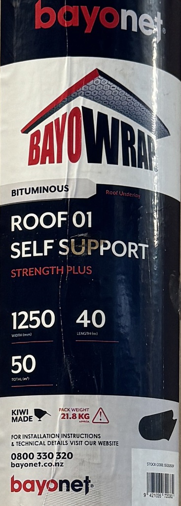 BUILDING PAPER SELF SUPPORT  50 SQM ROLL