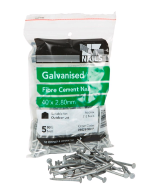 NAIL 500g  40 x 2.8mm FIBRE CEMENT