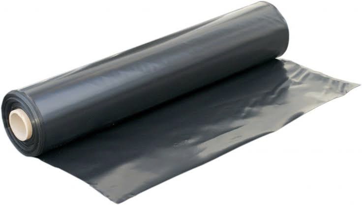 POLYTHENE BLACK 250mu 4m x 25m (100sqm)
