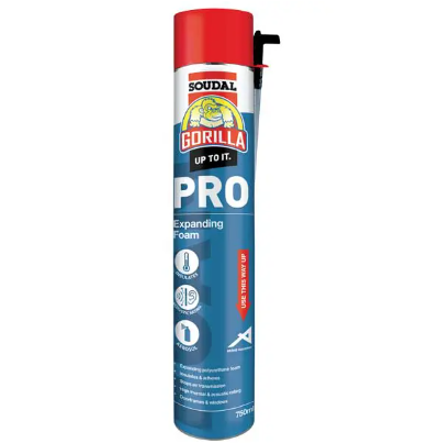 SOUDAL GORILLA PRO EXPANDING FOAM 750ML