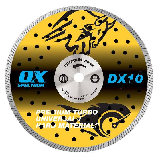 OX PREMIUM TURBO BLADE 115MM CONCRETE/GENERAL PURPOSE