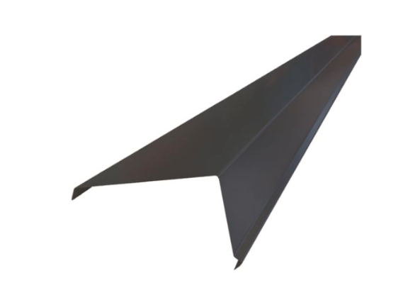 ROOFING ZINC BIRDS BEAK BARGE SOFT EDGE 3MTR LENGTH