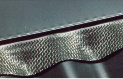 ROOFING ZINC SOFT EDGE BARGE 3MTR LENGTH