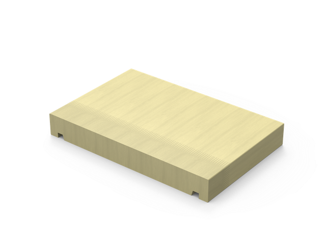 PRIMED H3.1 FASCIA GROOVED 250 x 40MM x 6.0MTRS