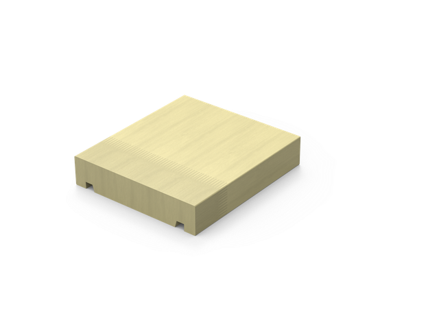 PRIMED H3.1 FASCIA GROOVED 150 X 40MM X 5.4MTRS