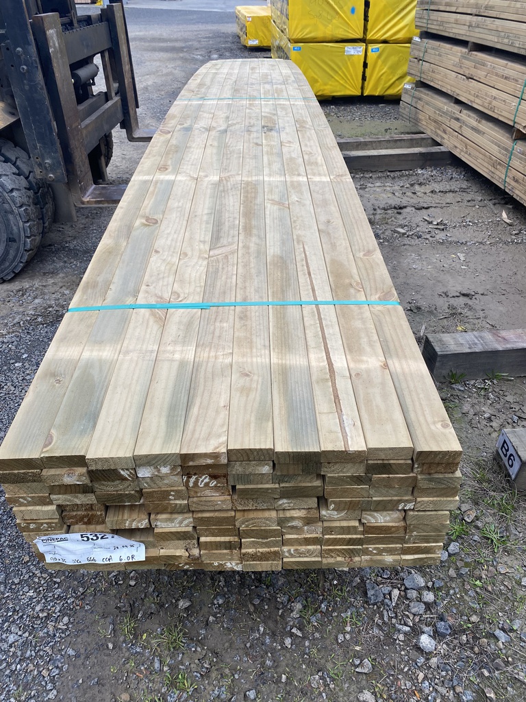 DECK MERCH H3.2 100x40(90x35) SMTH(6.0MTR)