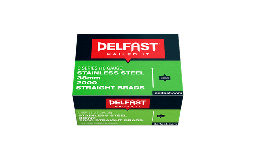 [HEN499] DELFAST S/S FINISHING STRGHT 38mm 2000