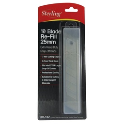 [207-1NZ] STERLING BLADES 25mm 10 PACK