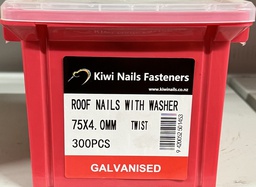[106840] NAIL 5KG  75 x 4.0MM ROOFING (BOX 250)