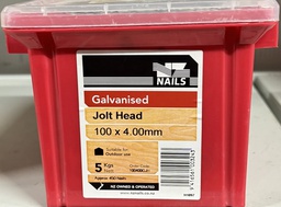 [106744] NAIL 5kg 100 x 4.0MM  GALV JOLT HEAD
