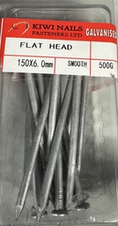 [106888] NAIL 500g 150 x 6.0mm  GALV FH