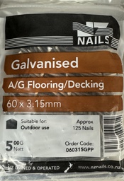 [060315GPP] NAIL 500g  60 x 3.15mm DECK/FLOORING