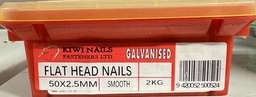 [104581] NAIL 2KG  50 x 2.50mm GALV FLAT