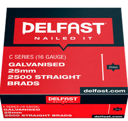 [363363] DELFAST GALV FINISHING STRGHT 25mm 2500