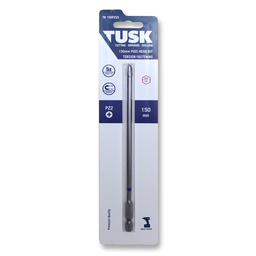 [TB150PZ2S] TUSK TORSION BITS PZ2 150mm 1pc