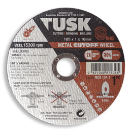 [MCO201] TUSK METAL GRIND WHEEL 105x6x16.00