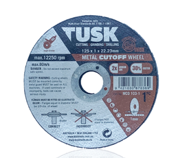 [MCO204] TUSK METAL GRIND WHEEL 180x6x22.23