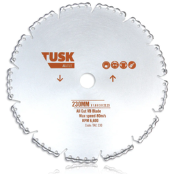 [HSV409] TUSK VB ALL CUT BLADE 230x1.8x3x13Tx22.2